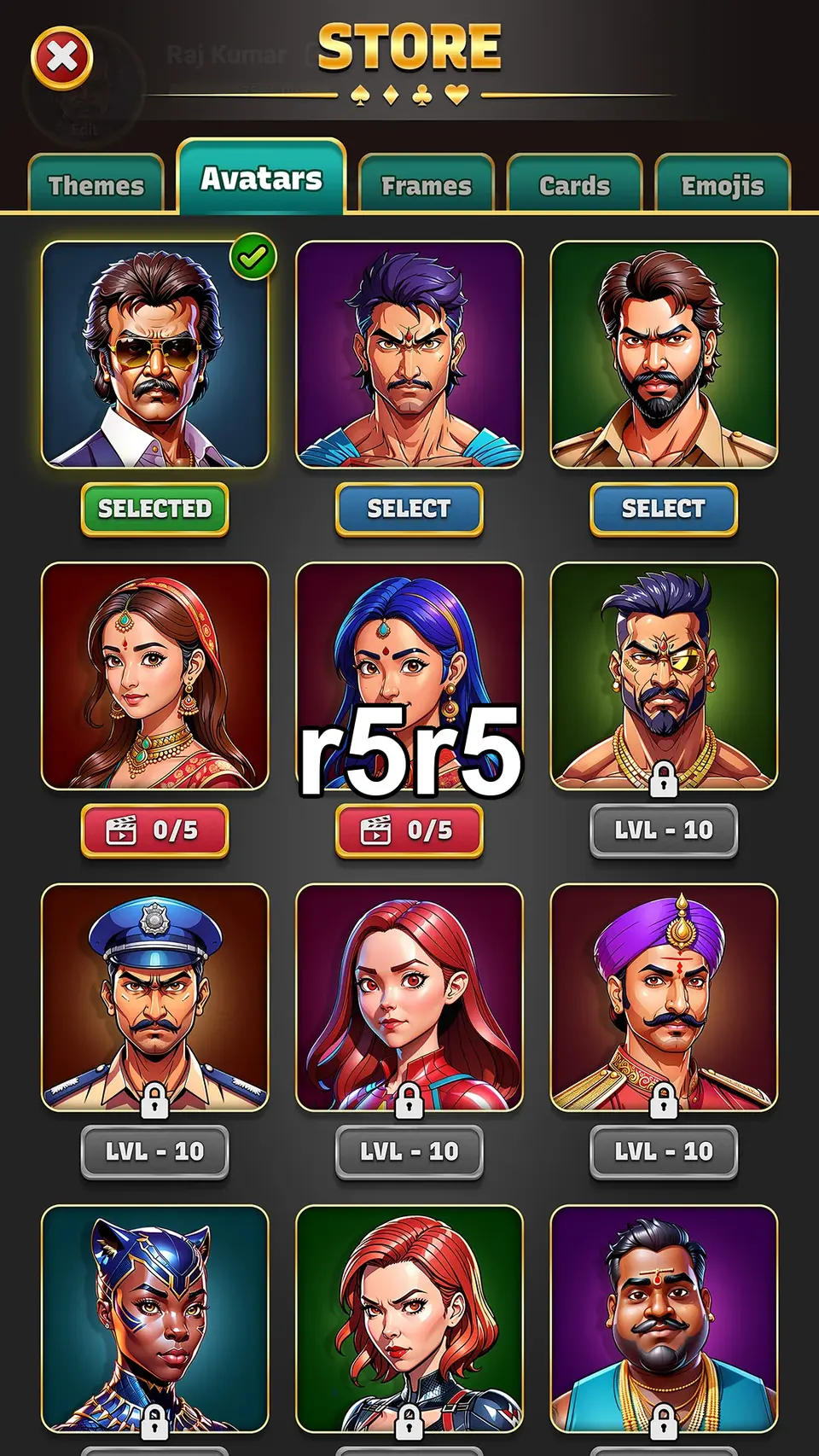 r5r5 Masuk